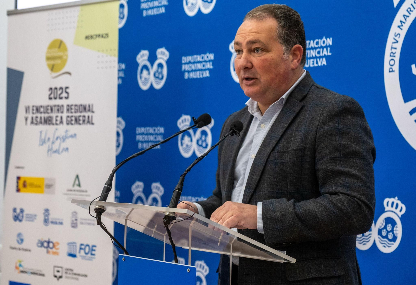 El presidente de la Diputación de Huelva, David Toscano.