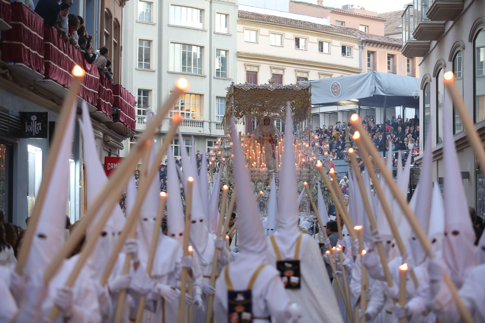 La Virgen del Rocío, la novia de Málaga