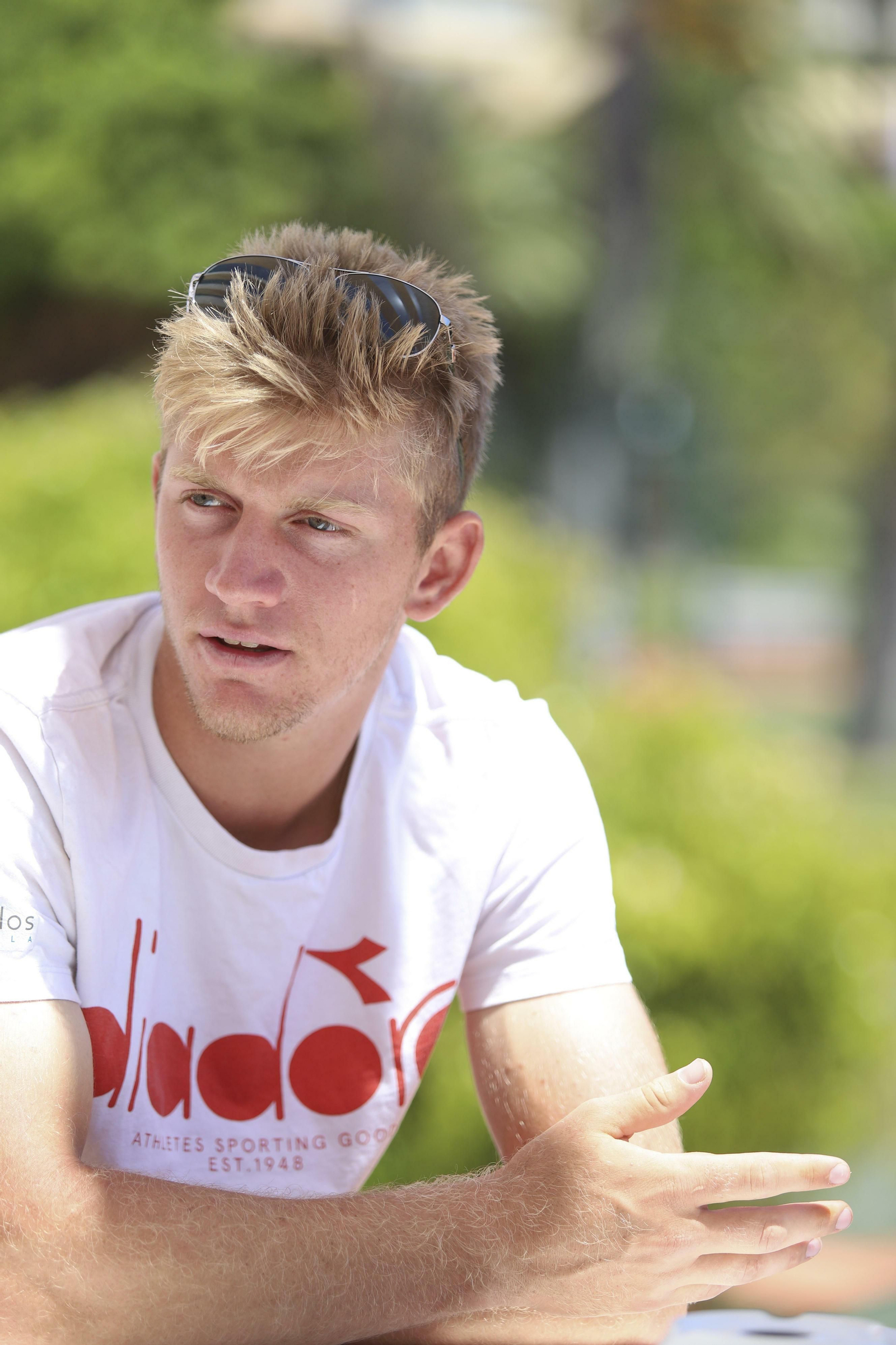 Las fotos de Alejandro Davidovich antes de acudir a Roland Garros