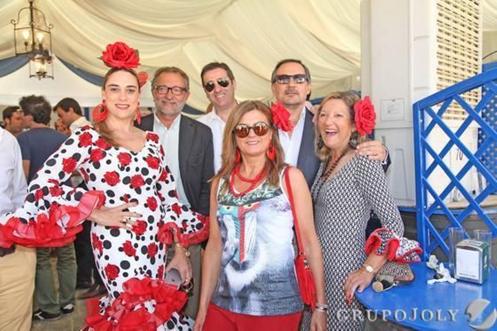 Carmen González, Mª Ángeles Guirado, Justina Cordero, Fernando Cordero, José Andrés y Juan Carmona. 

Foto: Vanesa Lobo