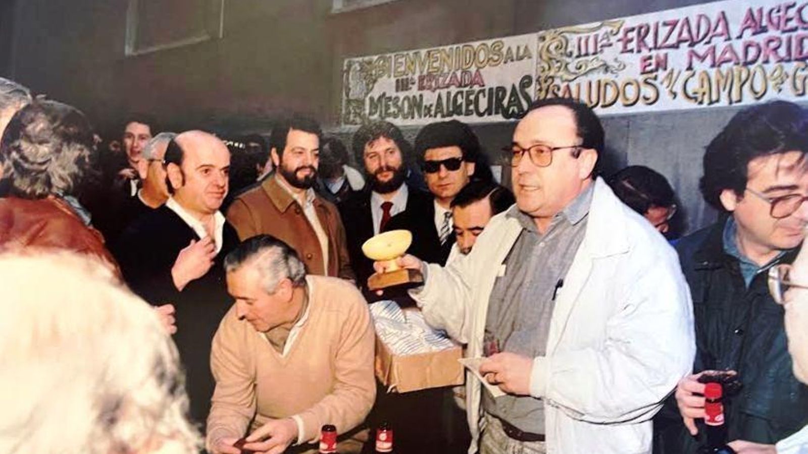 La tercera erizada en el Mesón Algeciras.