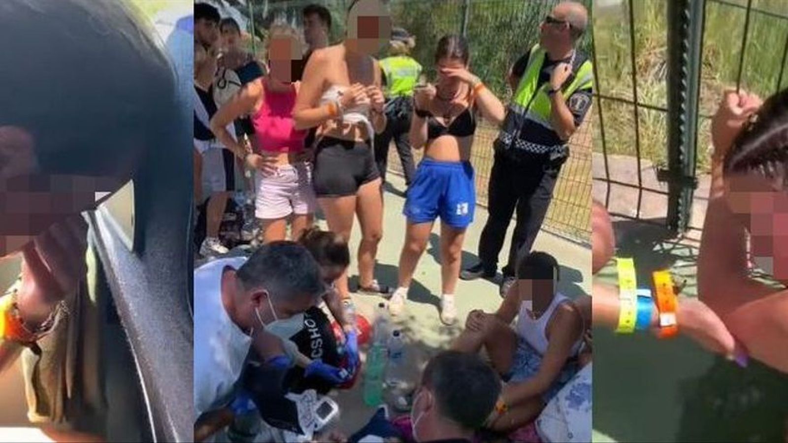 Denuncian golpes de calor por la falta de aire acondicionado en un autobús al Arenal Sound