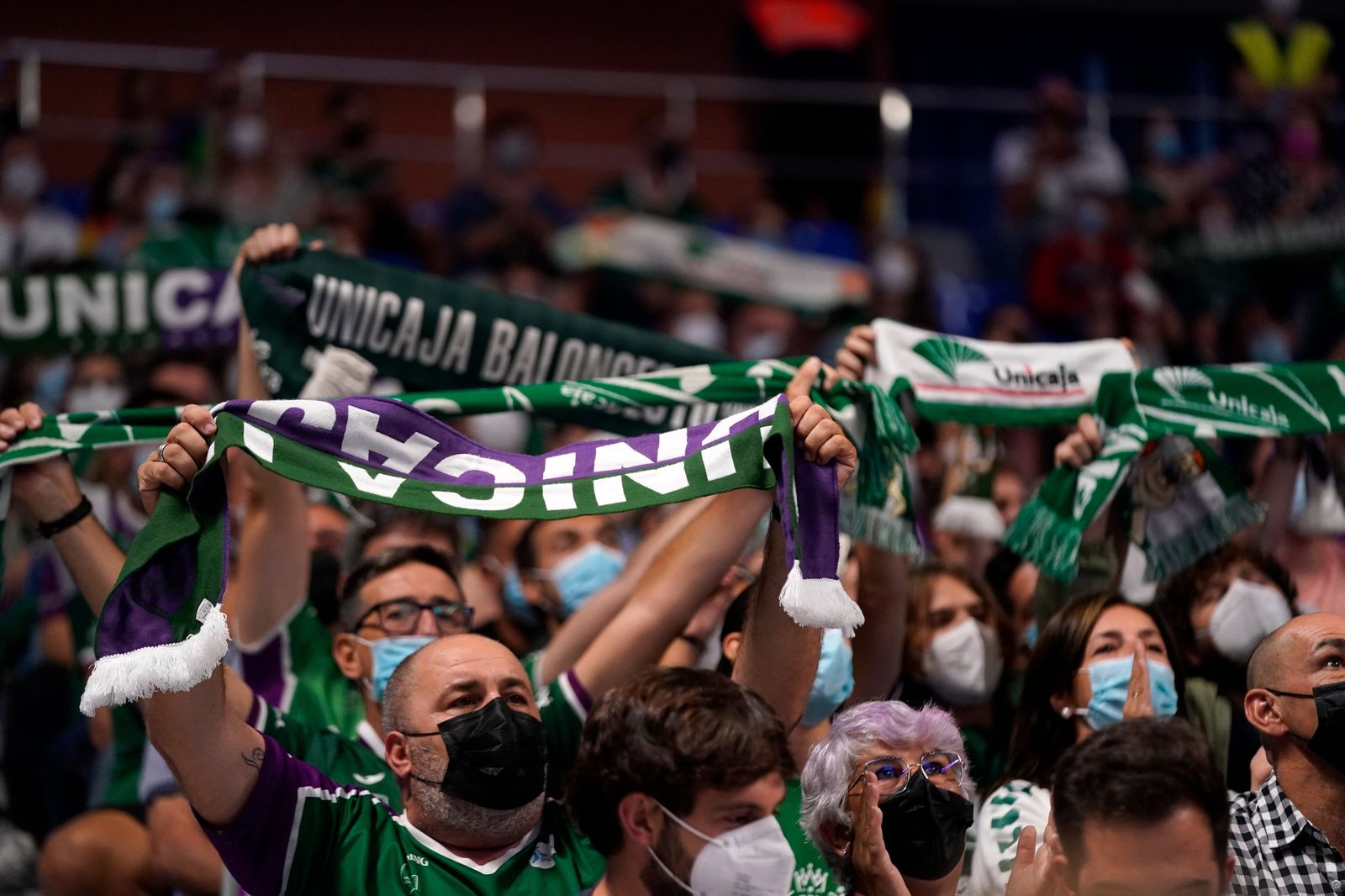 El Unicaja estará acompañado en Sevilla para el derbi andaluz.
