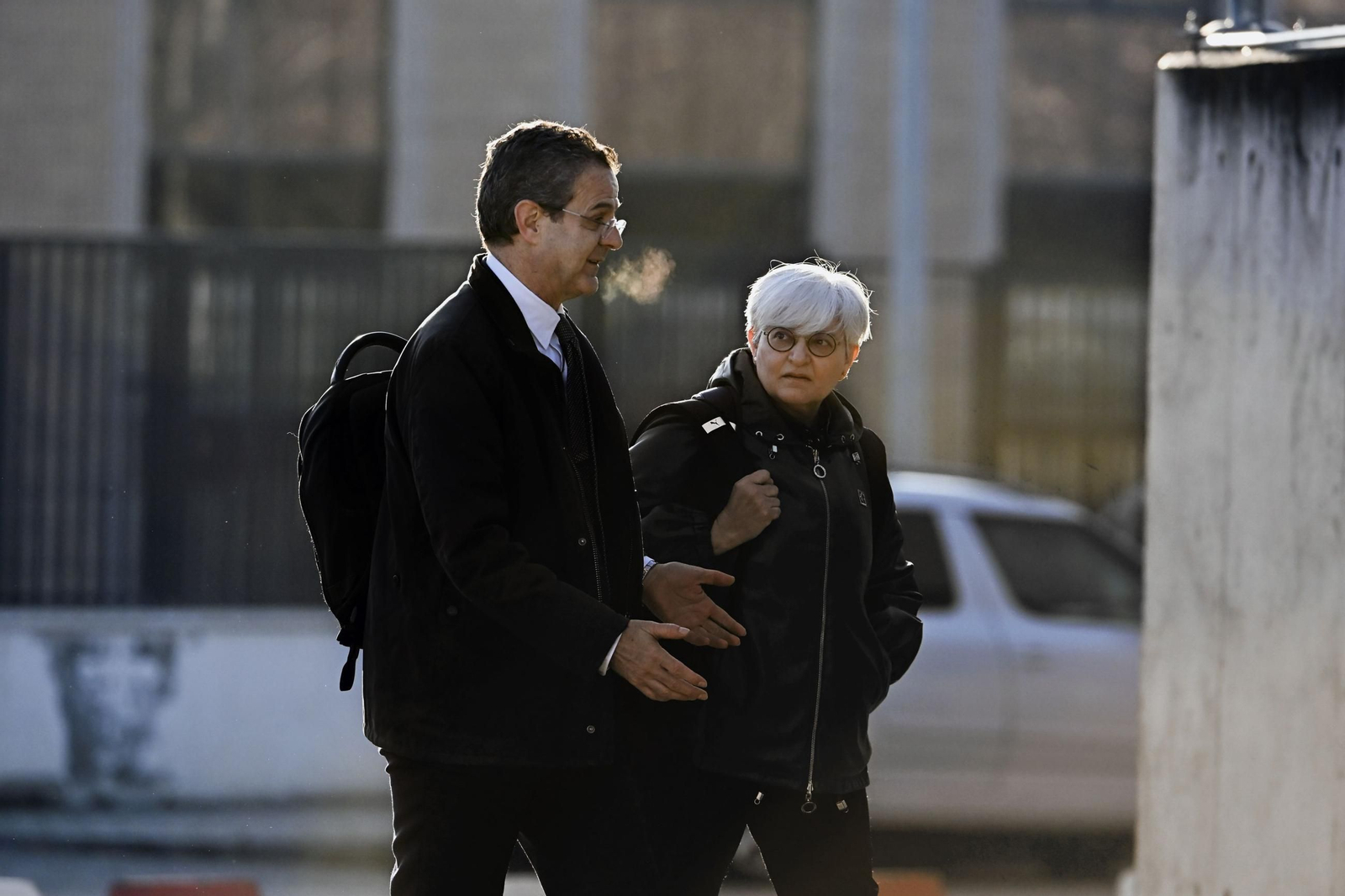 Las fotos del día de la declaración de Rubiales en el juicio