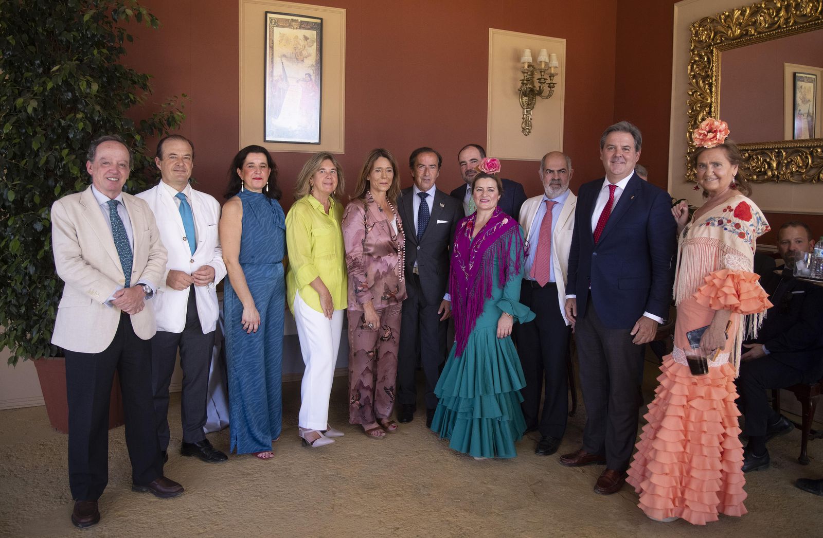 Recepción del Real Círculo de Labradores el miércoles de Feria de Abril