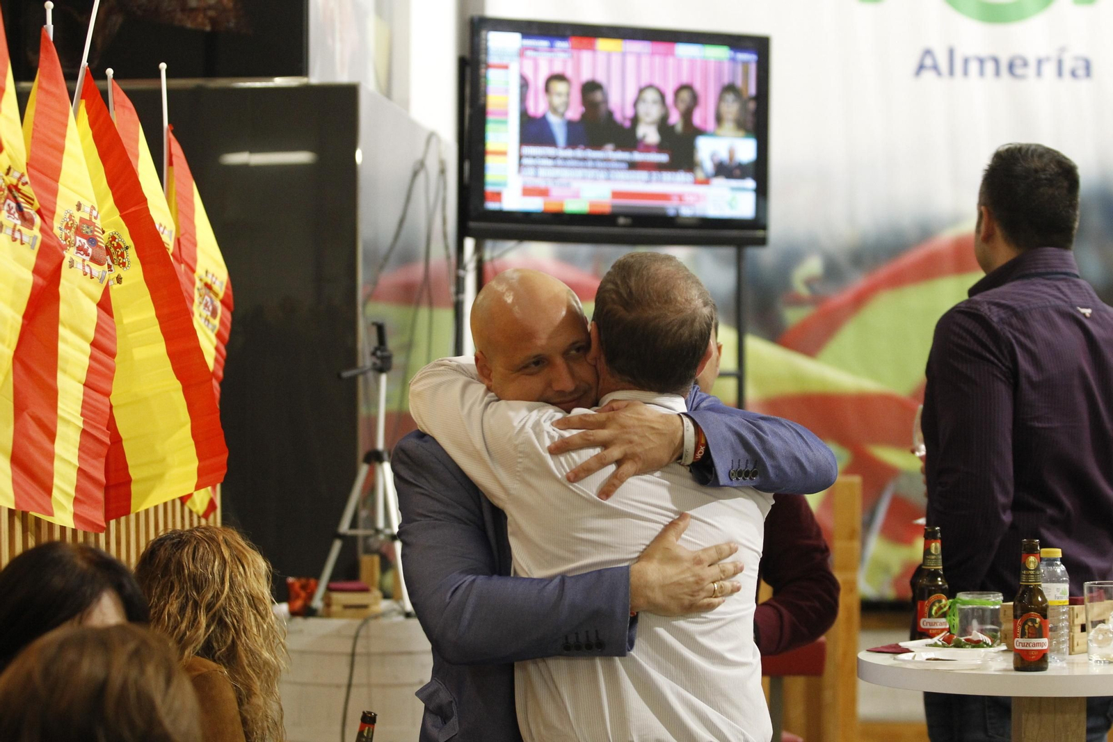 Fotogalería noche Elecciones Generales 10 Noviembre 2019. Almería