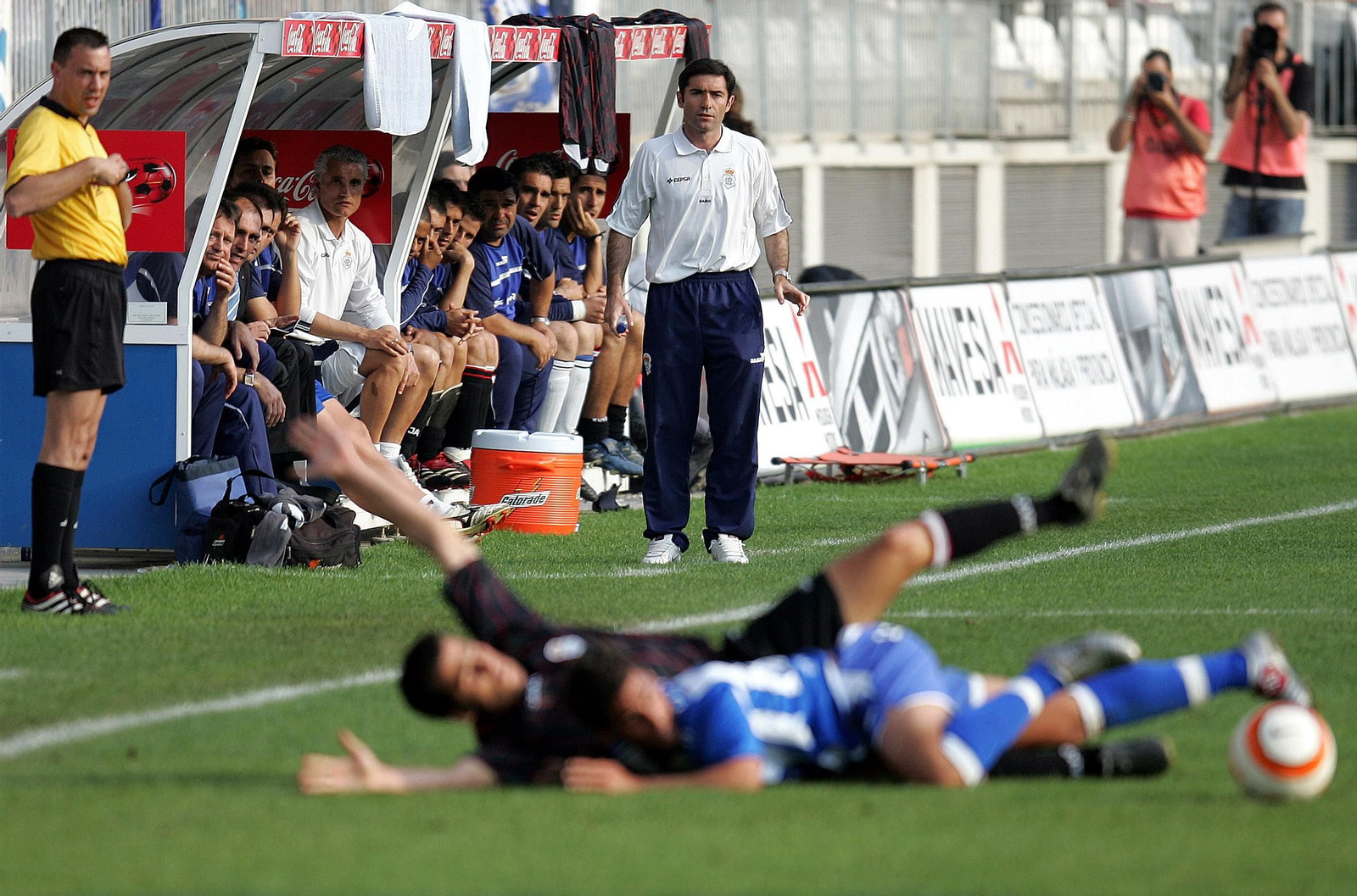 Marcelino García Toral en su etapa como recreativista.