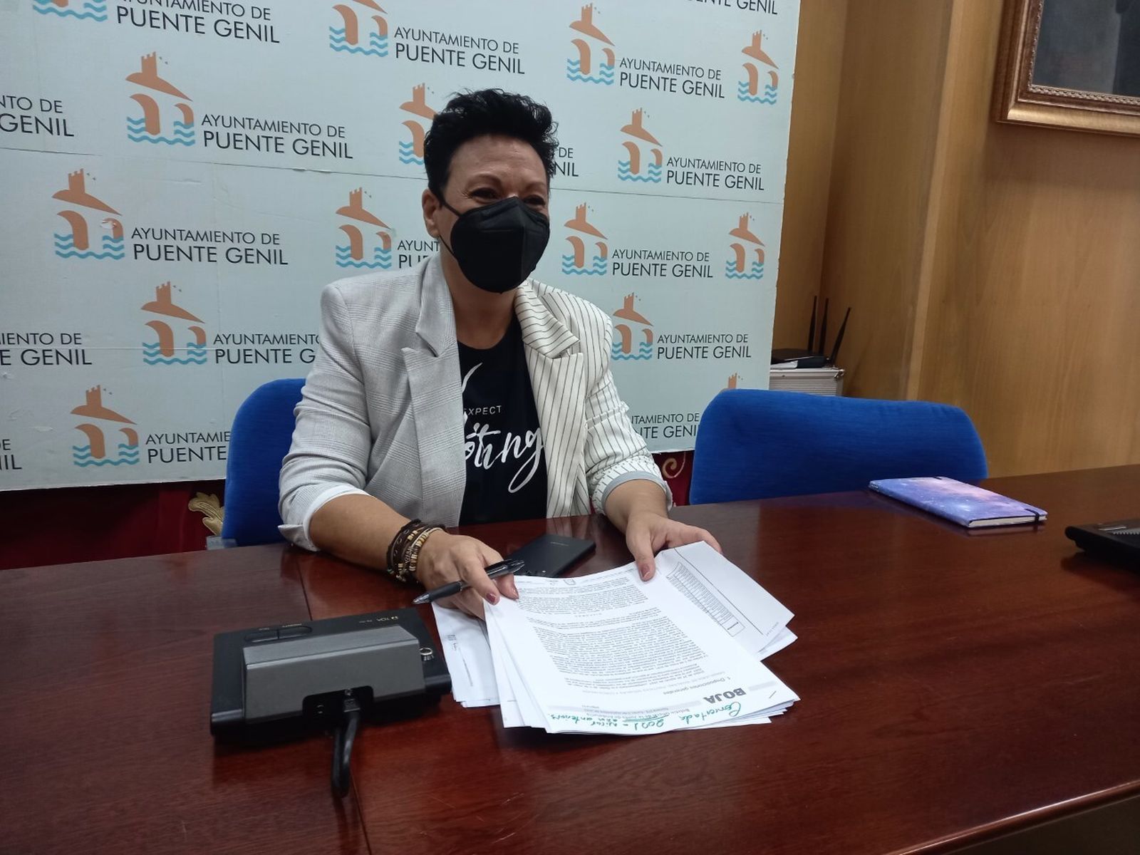 La edil de Servicios Sociales de Puente Genil, Pepa Ramos.