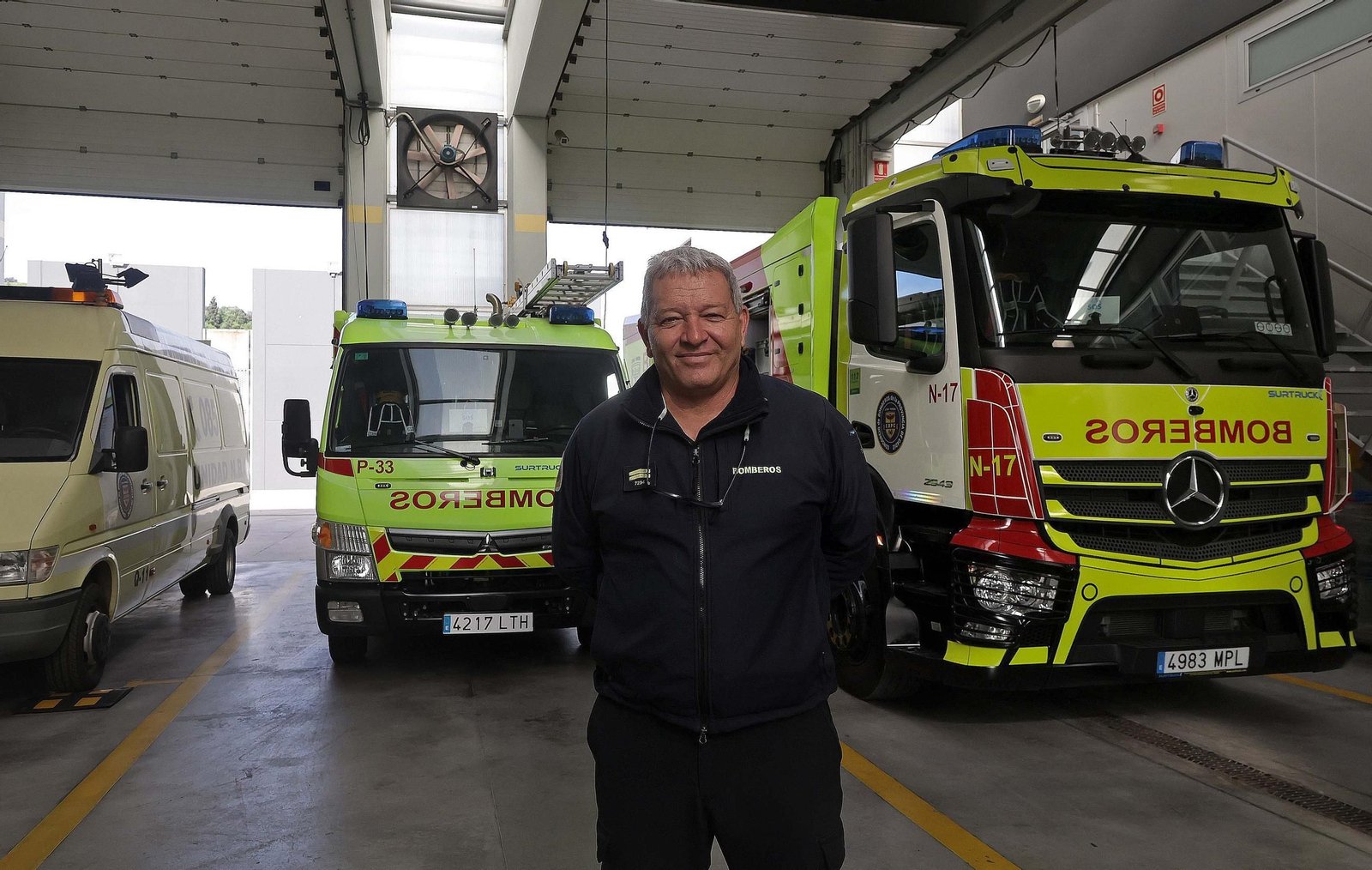 Fotos del parque de bomberos de Algeciras