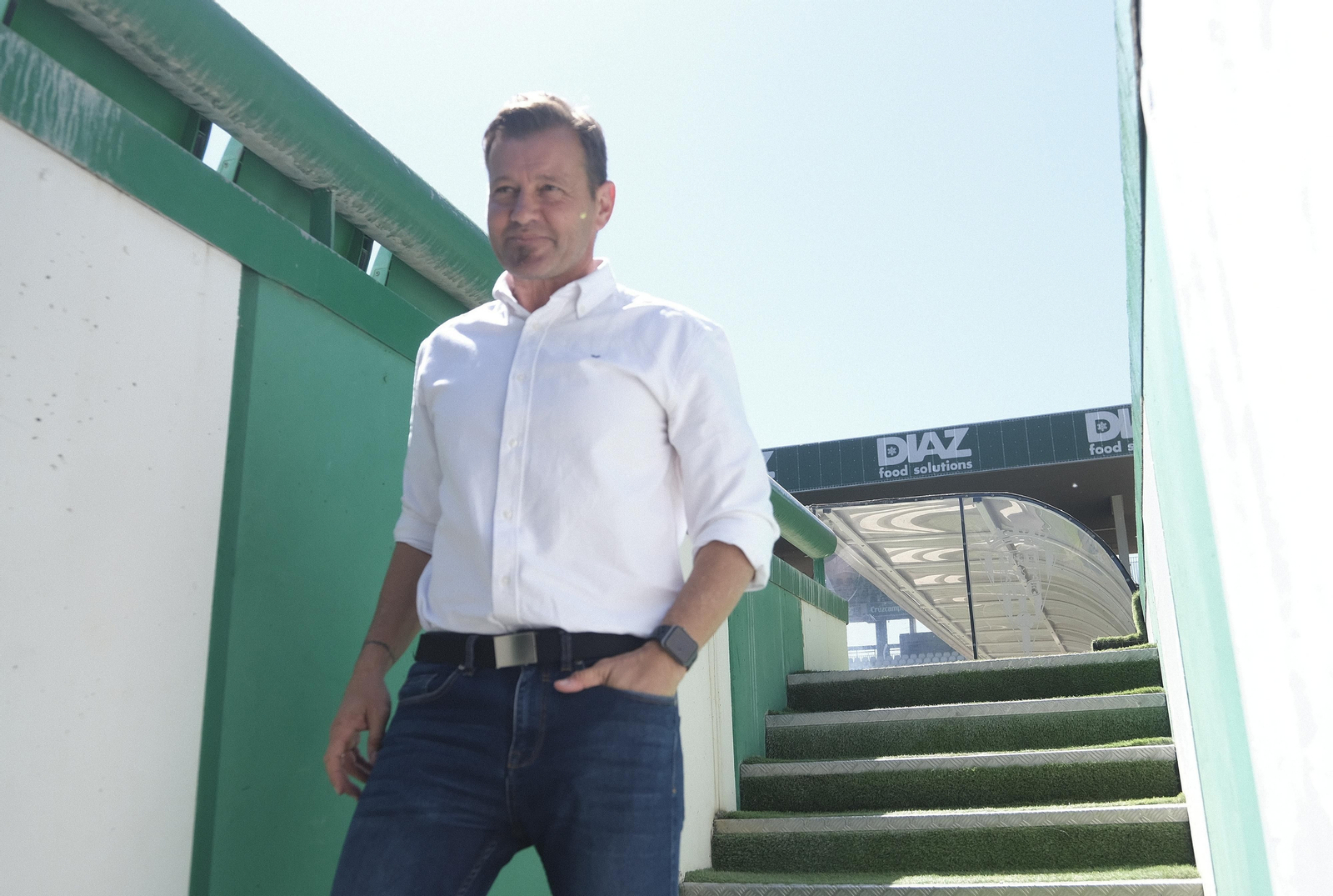 La presentación de Manuel Mosquera como técnico del Córdoba CF, en imágenes