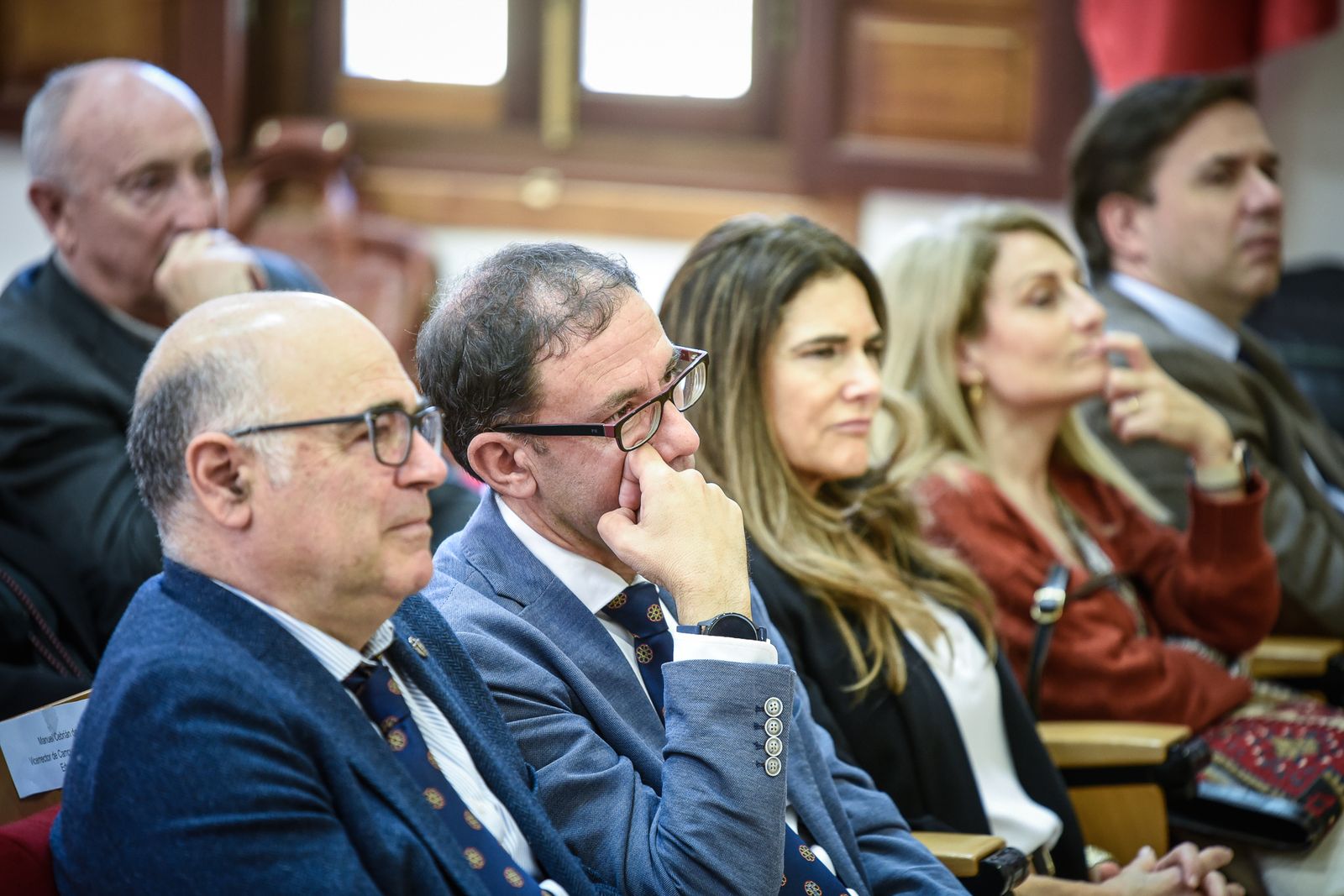 Imágenes de la conferencia  'La Rábida- ocho décadas de un sueño universitario'