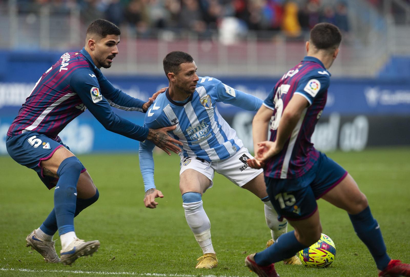 Las fotos del Eibar - Málaga CF