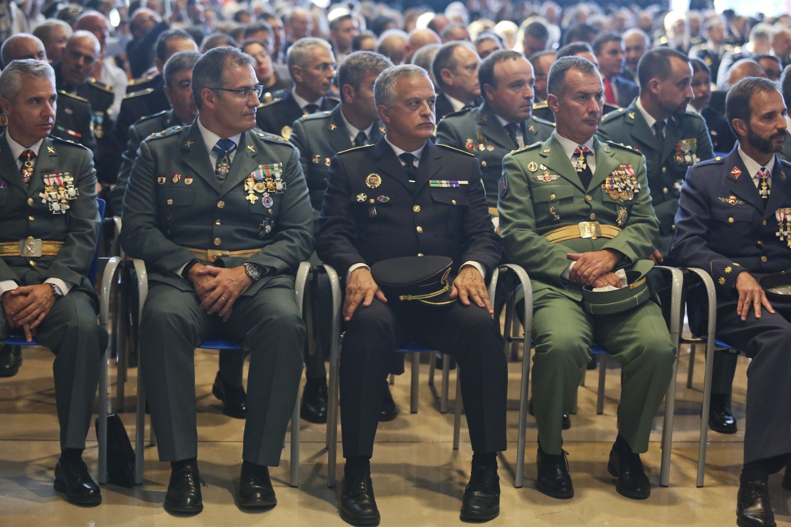 Las fotos del día del patrón de la Policía Nacional en Málaga