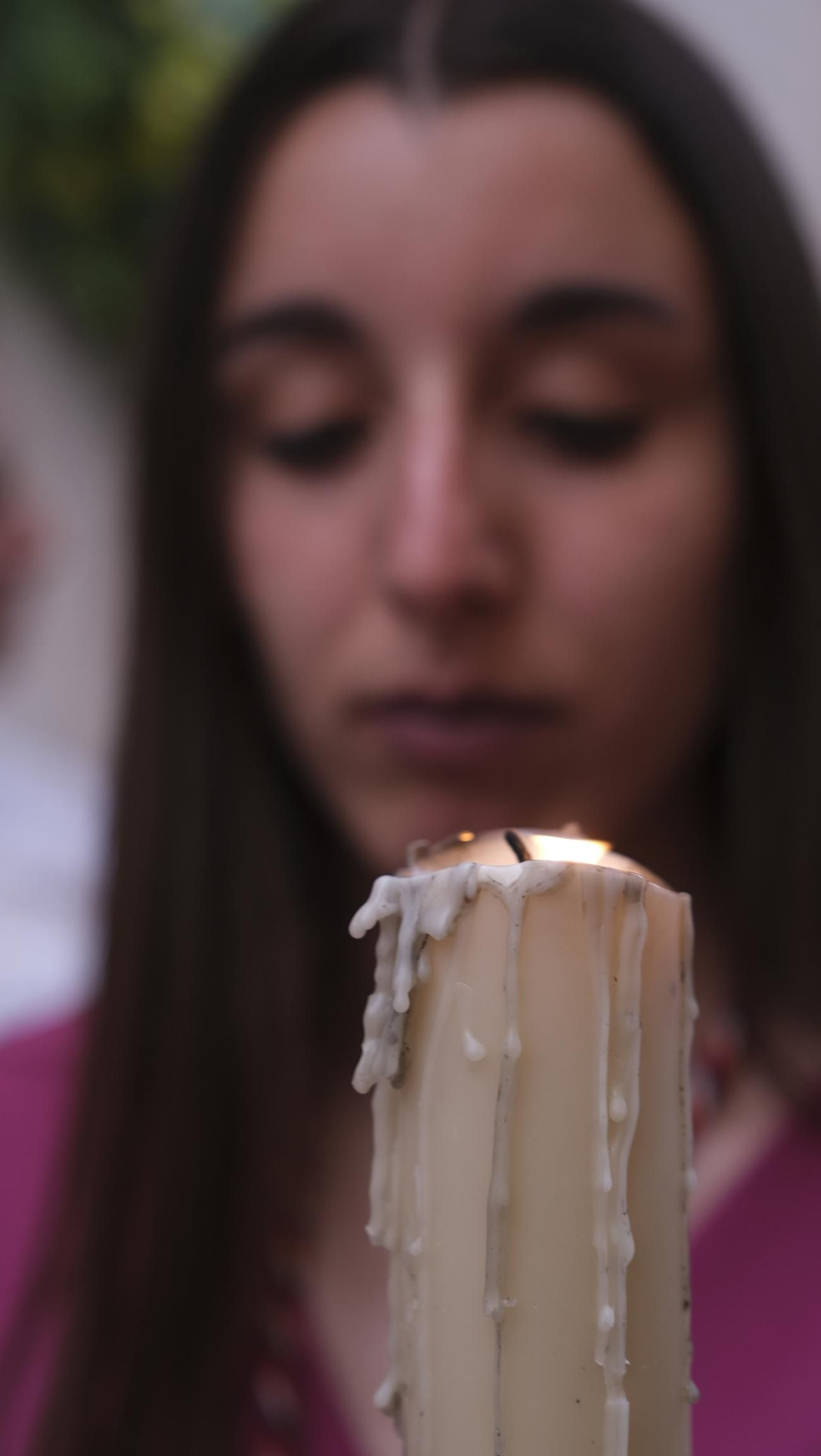 Imágenes de la salida extraordinaria de Jesús Cautivo de Medinaceli, por su 75 aniversario, Almería