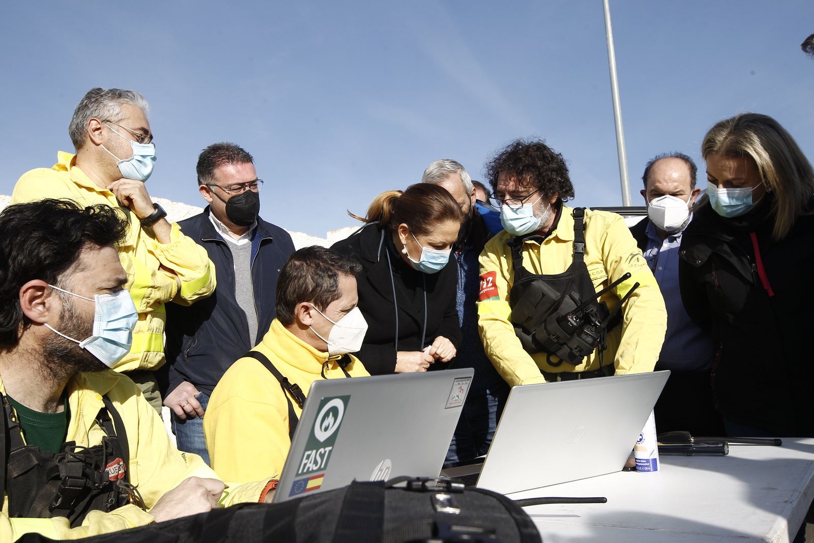 Fotogalería incendio forestal de Castala, Berja y Dalías.