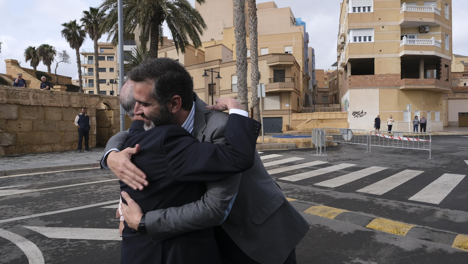 Imágenes de la inauguración de la Lonja del Puerto Pesquero de Roquetas de Mar