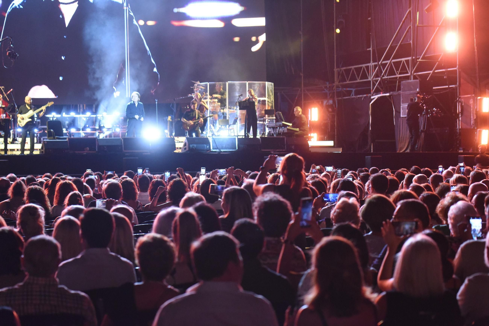 Concierto de Raphael en la plaza de toros de Córdoba