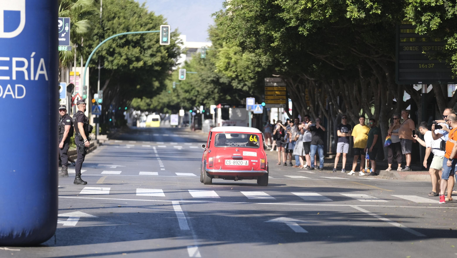 Imágenes de la salida del Rallye Costa de Almería