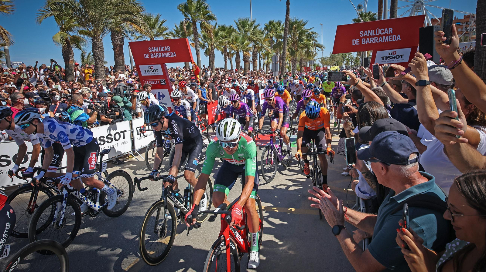 La Vuelta Ciclista a España comienza en Sanlúcar