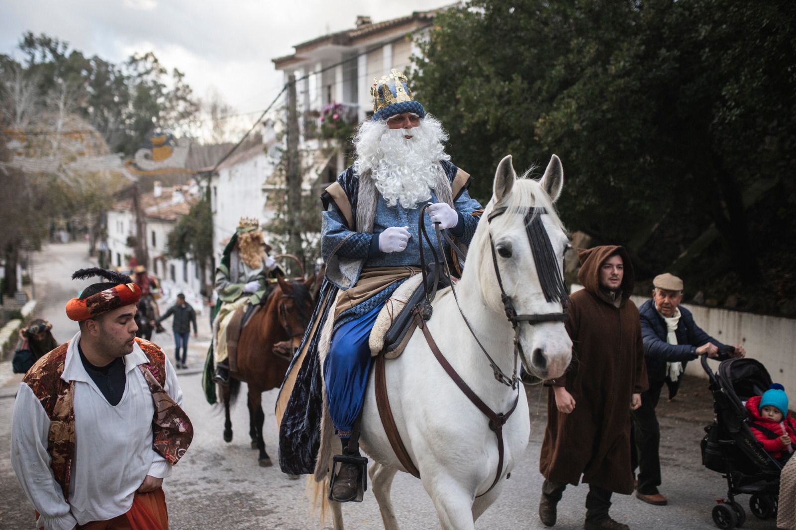 Las Cabalgatas de Reyes Magos de Grazalema y Benamahoma, en imágenes