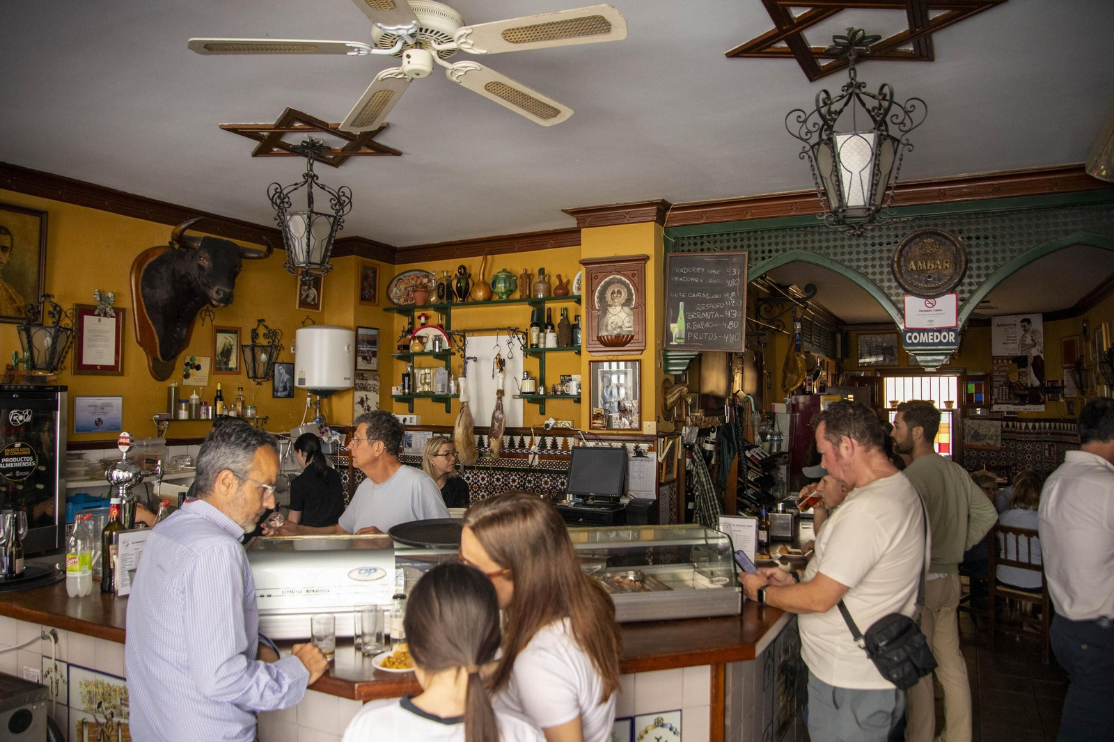 Las imágenes del apagón en Almería