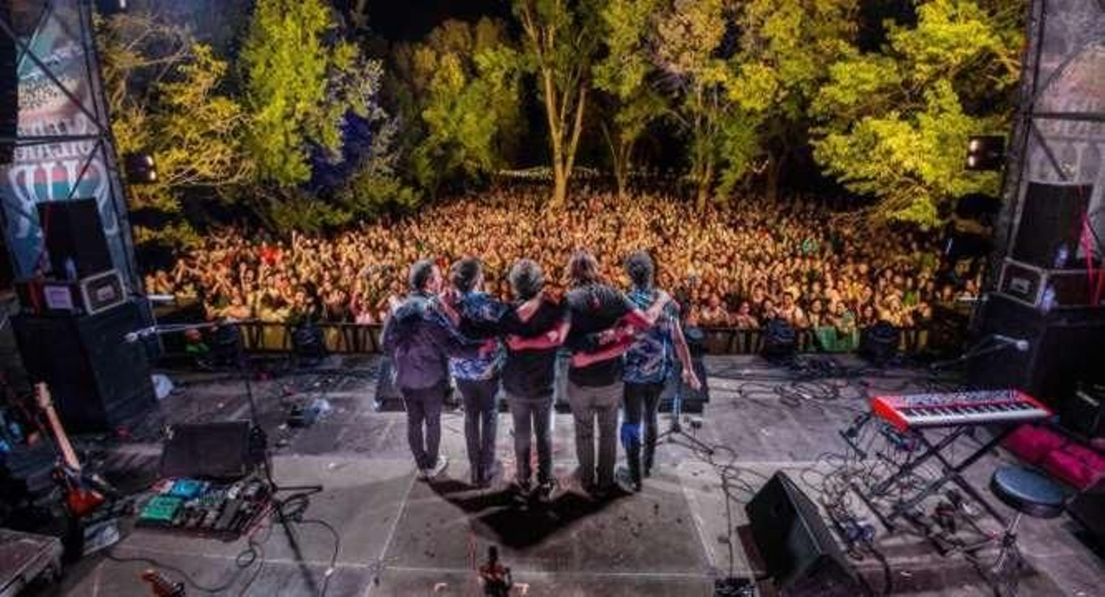 El público disfrutó mucho de los concierto.