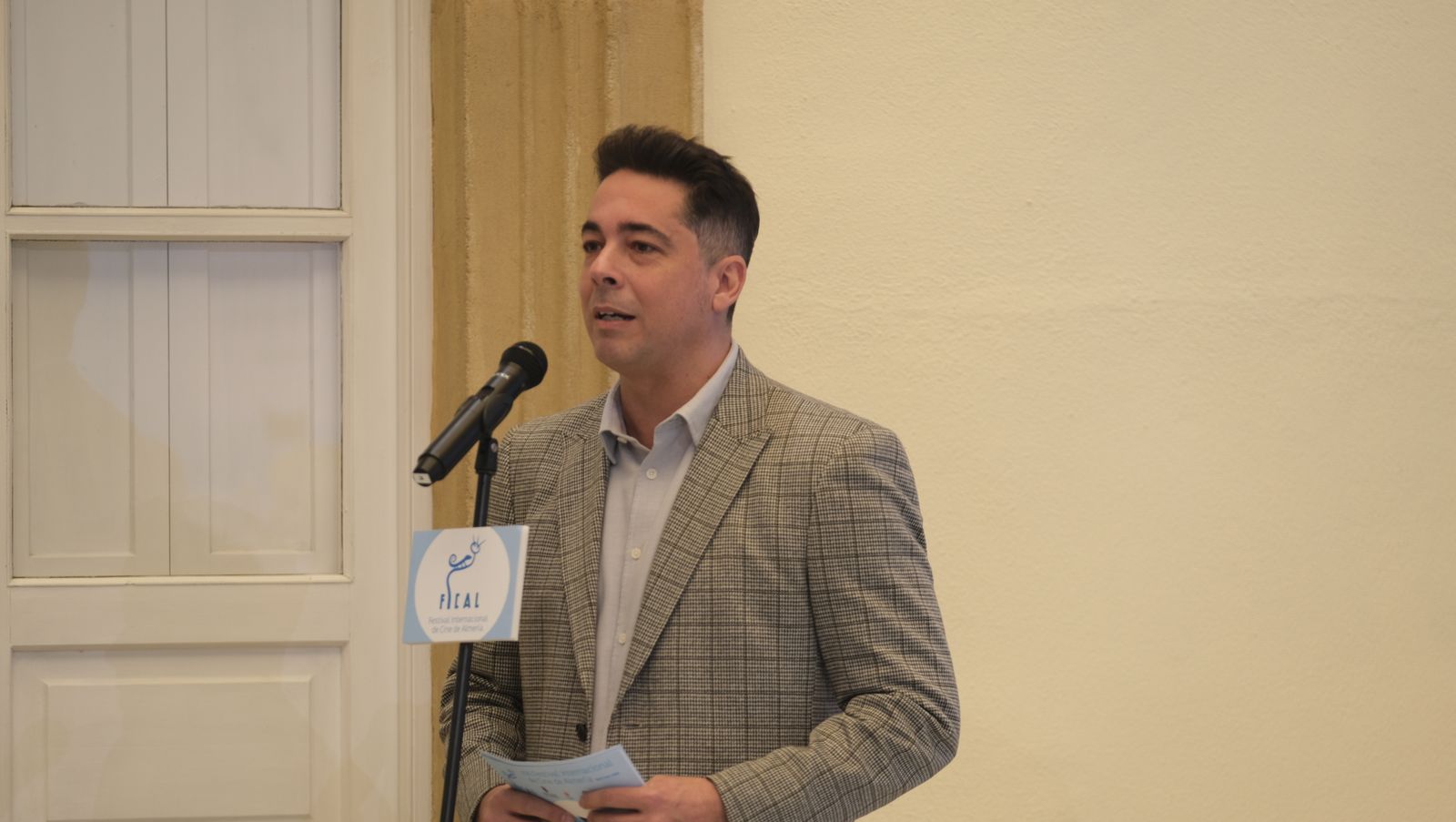 María de Medeiros, estrella del Paseo de la Fama. FICAL 2022