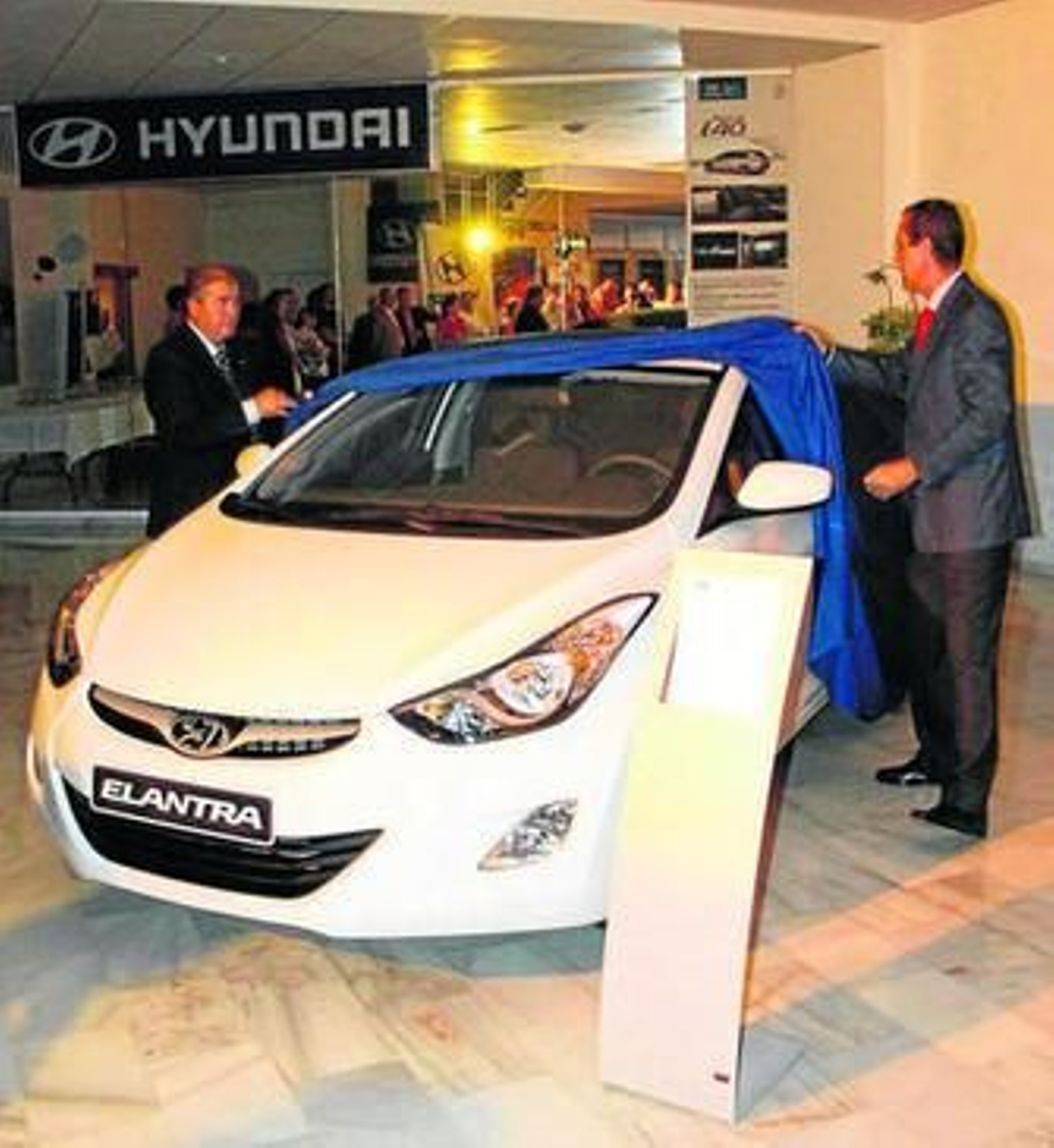 Presentación de ayer de los tres nuevos modelos de Hyundai.