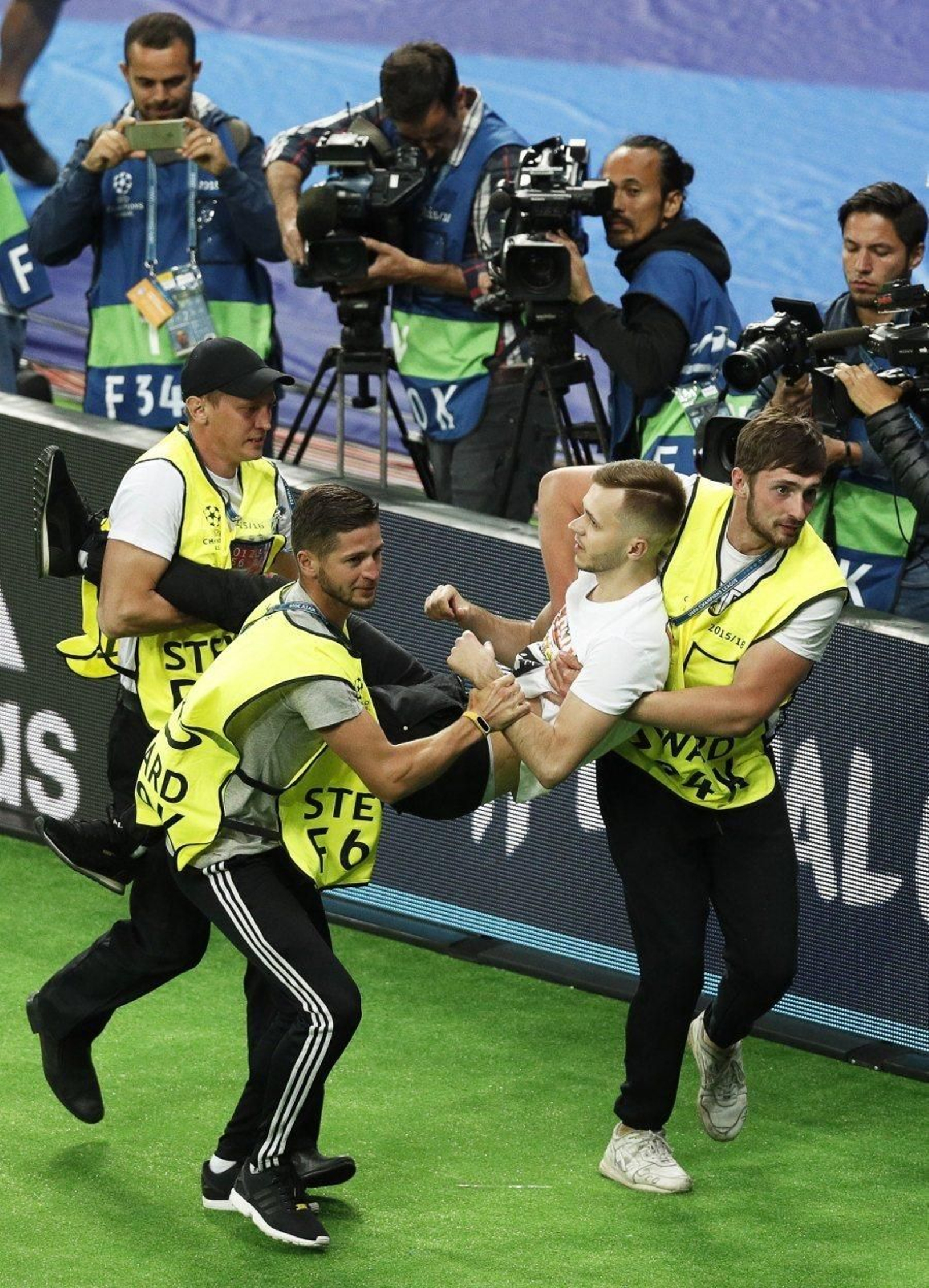 Las imágenes de la final de la Champions en Kiev