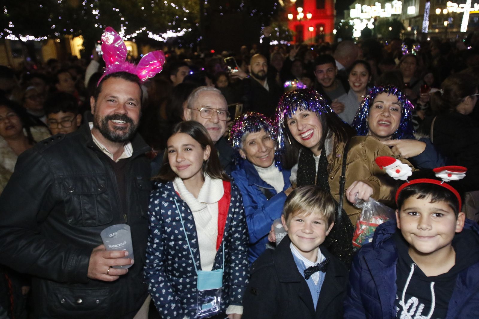 La Fiesta de Nochevieja en Las Tendillas, en imágenes