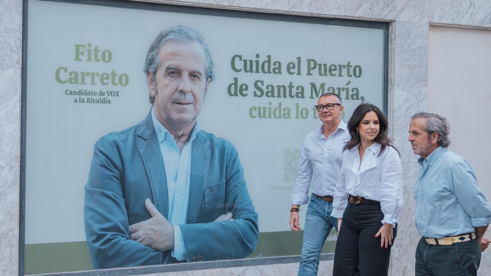 La campaña se presenta también como uno de los eslóganes de la formación política para las elecciones municipales.