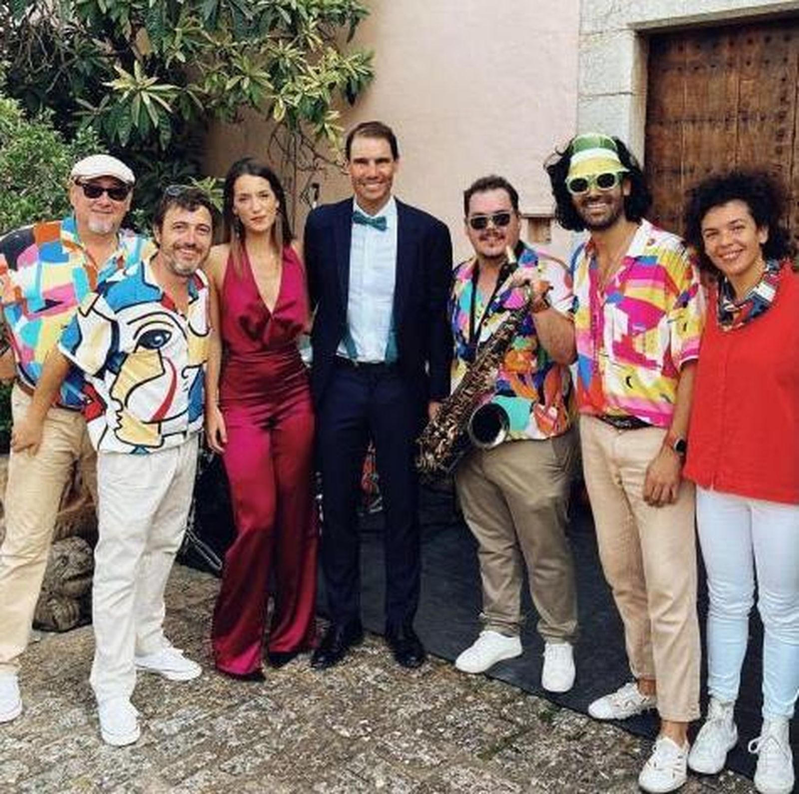 Rada Nadal ha interrumpido sus entrenamientos para acudir a la boda de uno de sus mejores amigos.