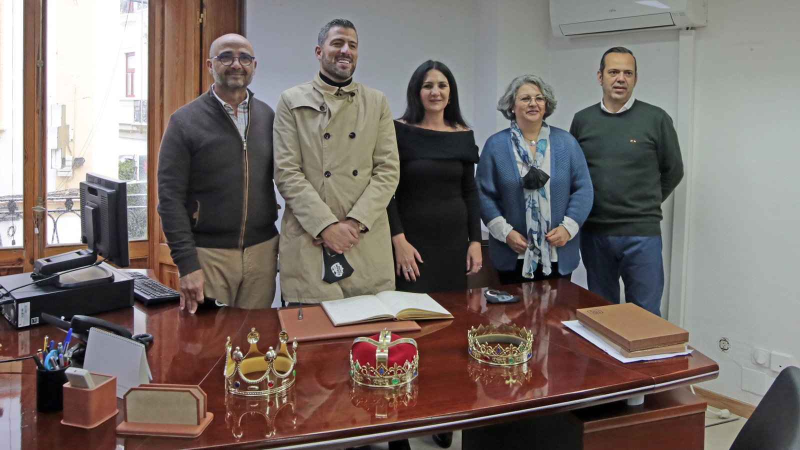 Visita de los Reyes Magos 2022 al Diario de Jerez