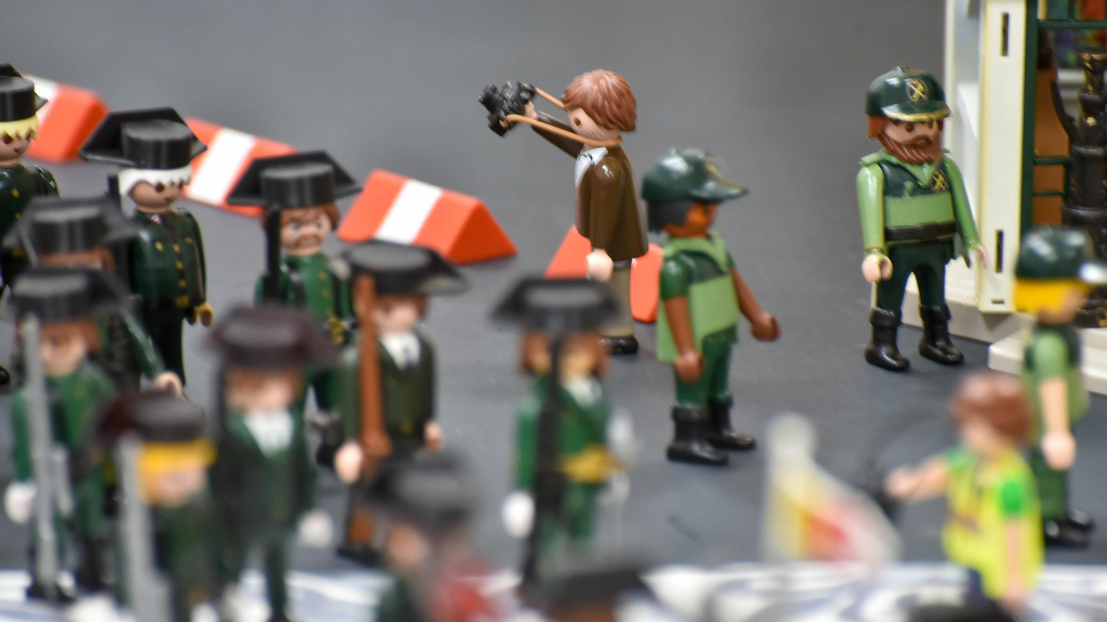 La exposición de Playmovil Homenaje a la Guardia Civil