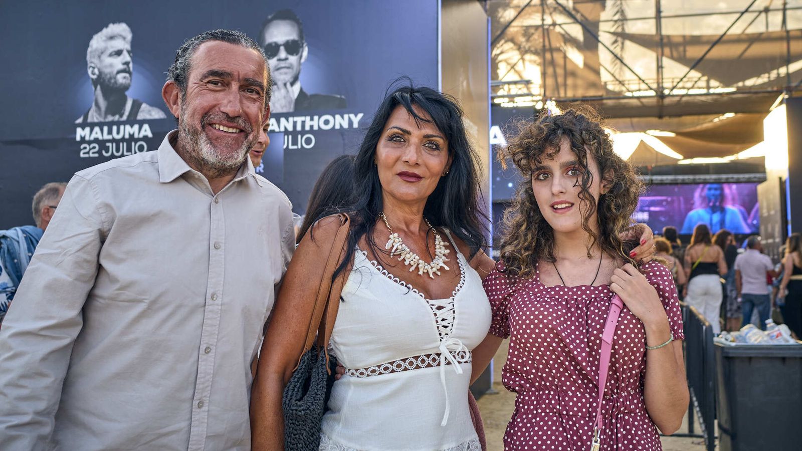 Concierto de Marc Anthony en el CMF deChiclana