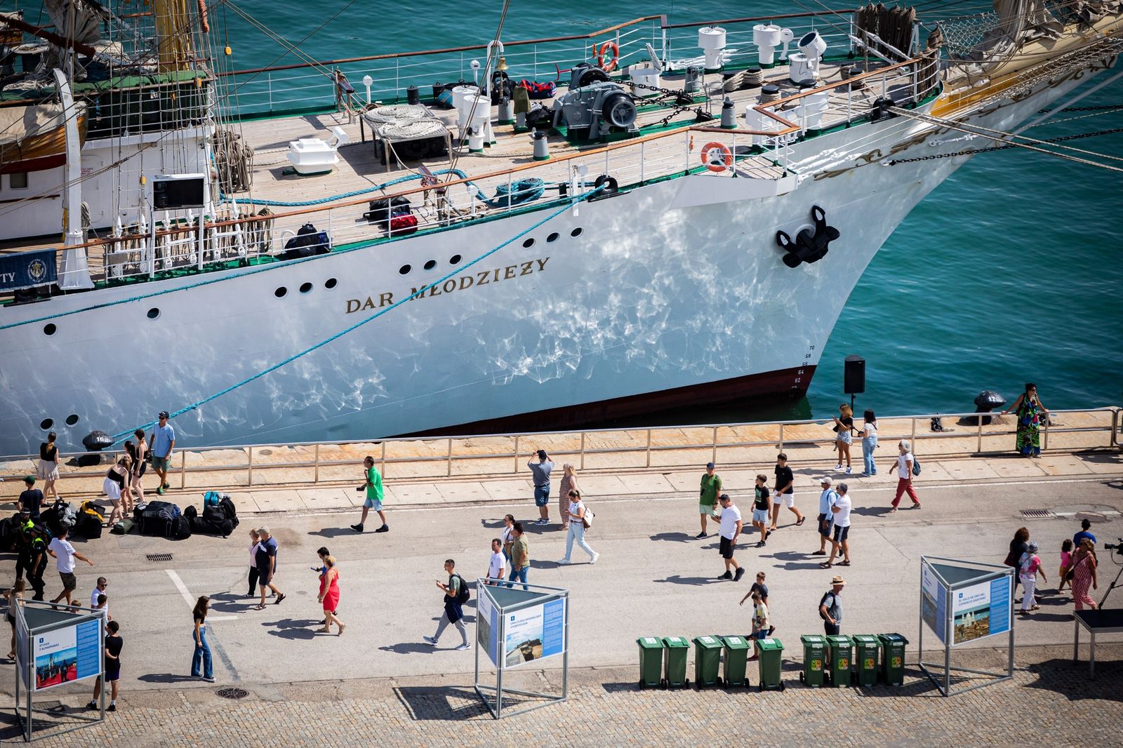 Las imágenes de la Gran Regata 2023 de Cádiz, desde el cielo