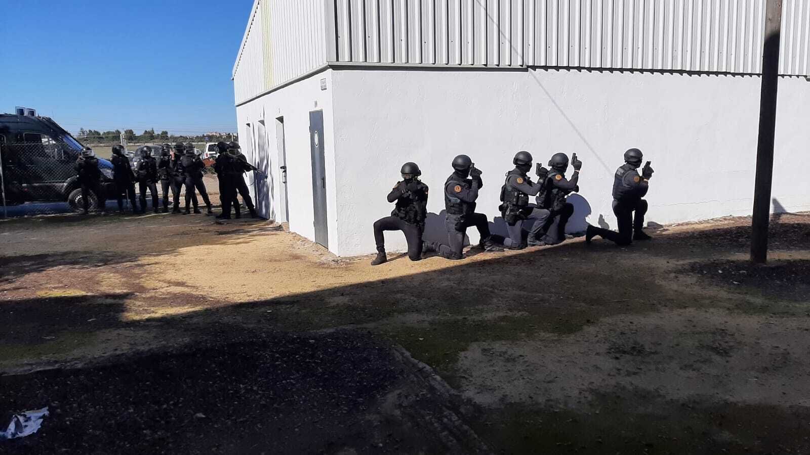 El GRS de Sevilla en acción.