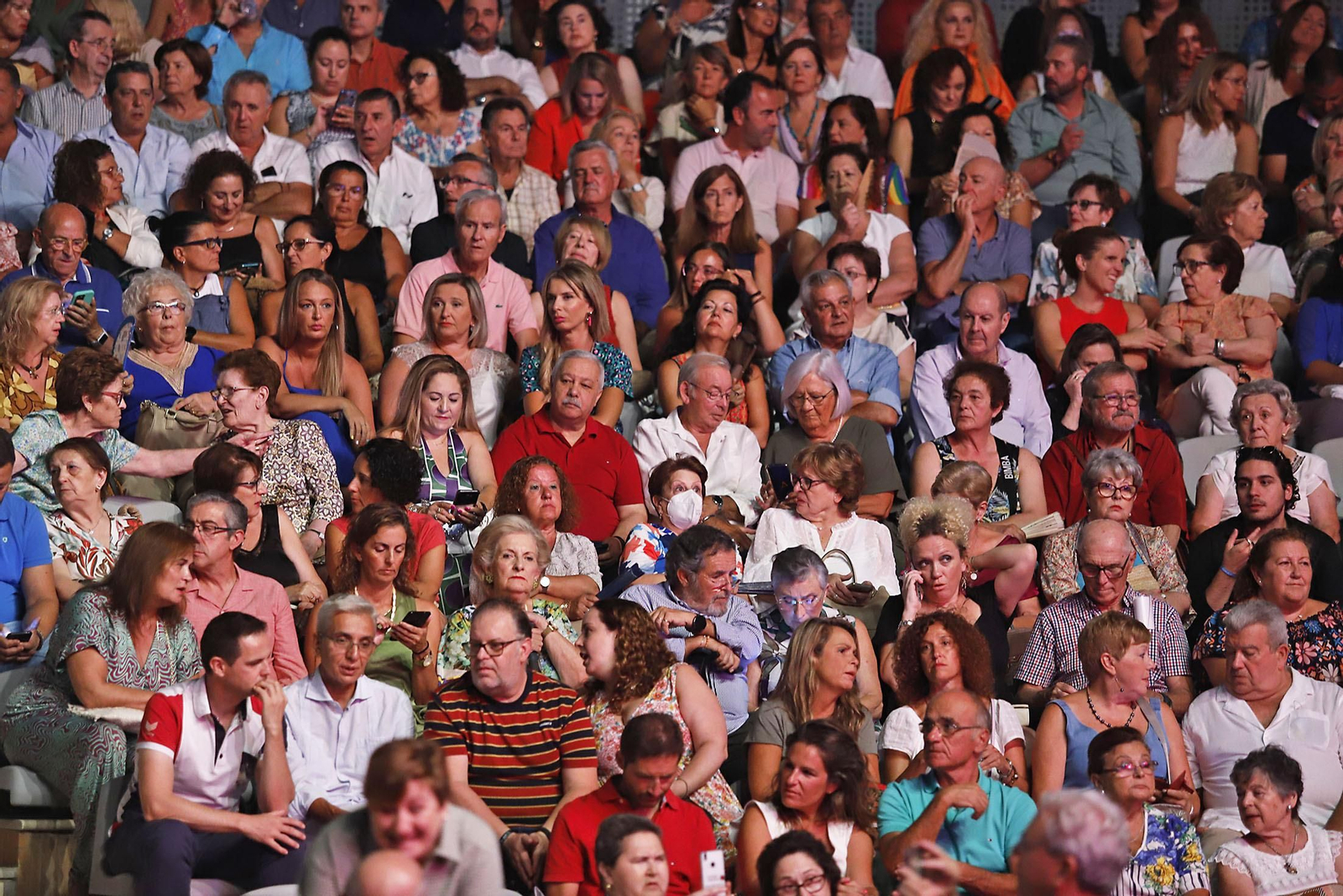 Imágenes del concierto de Rafael en el foro Iberoamericano de La Rábida