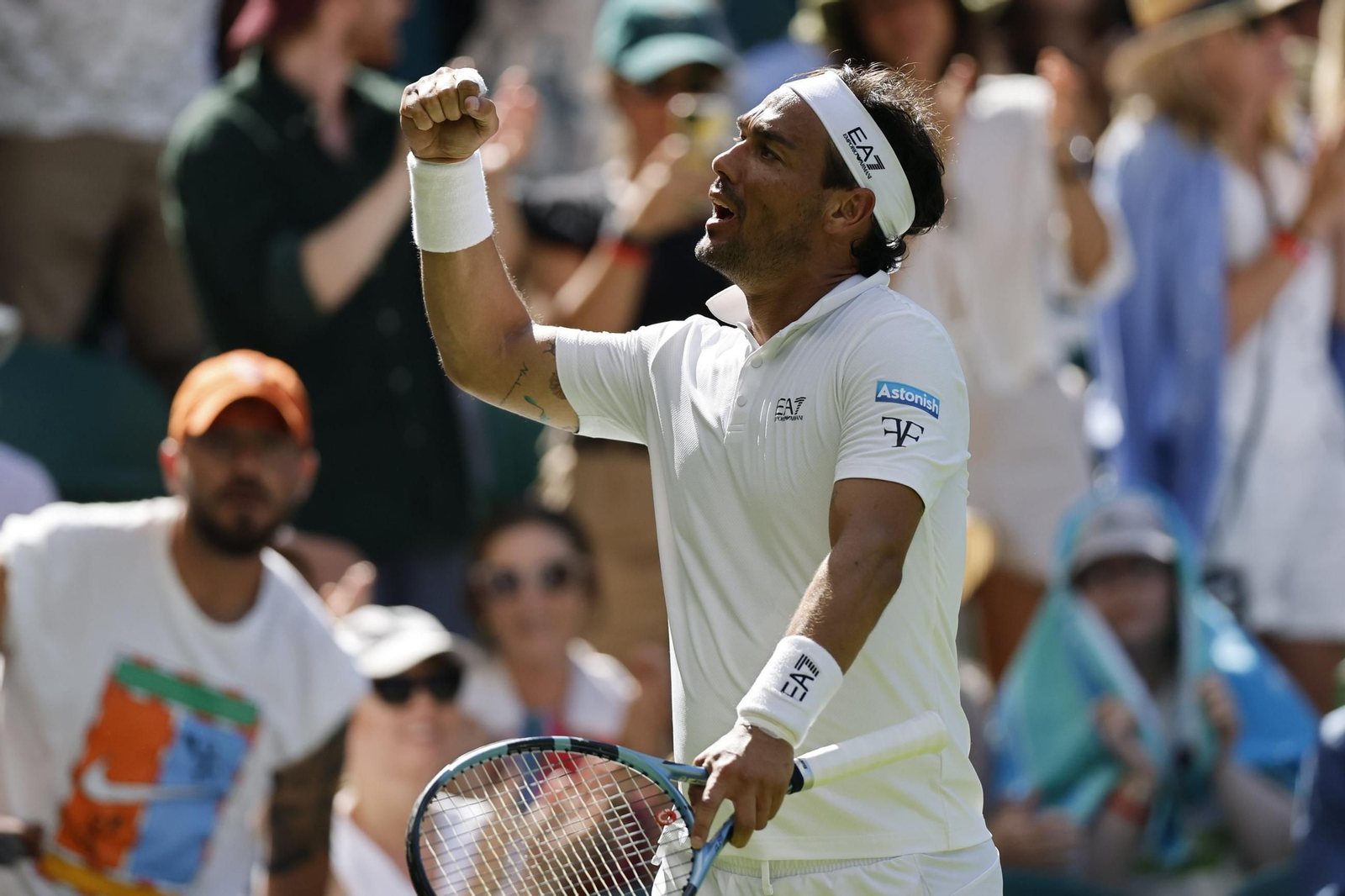 Las imágenes del debut de Alcaraz en Wimbledon y del resto de la jornada