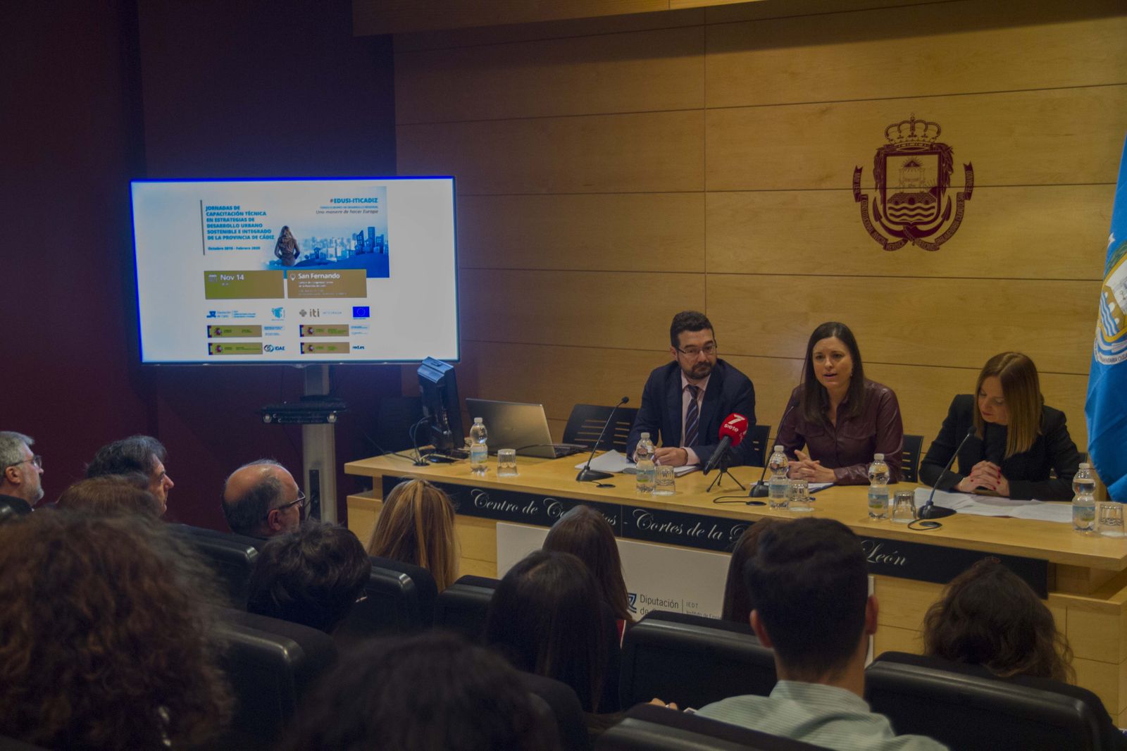 Jornadas de capacitación de la EDUSI celebradas en San Fernando.