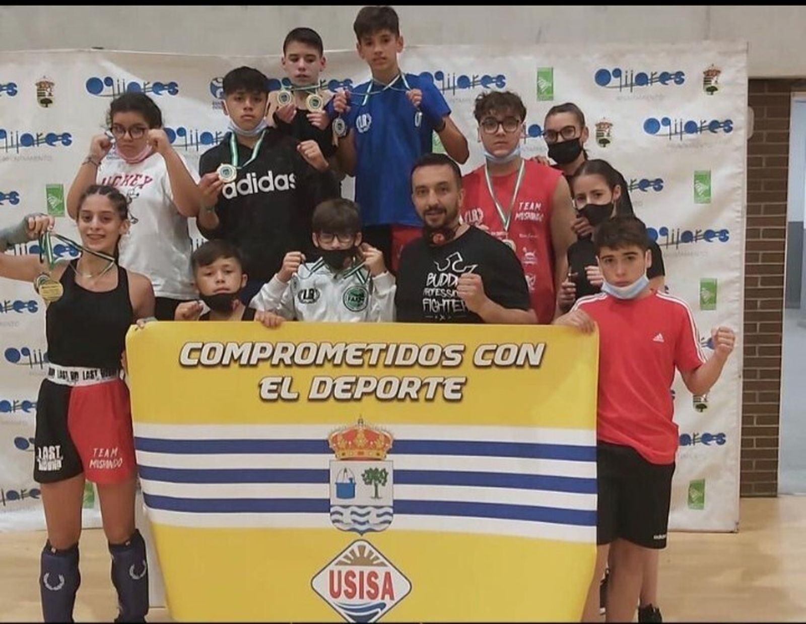 Los representantes de Isla Cristina acapararon un buen número de medallas.