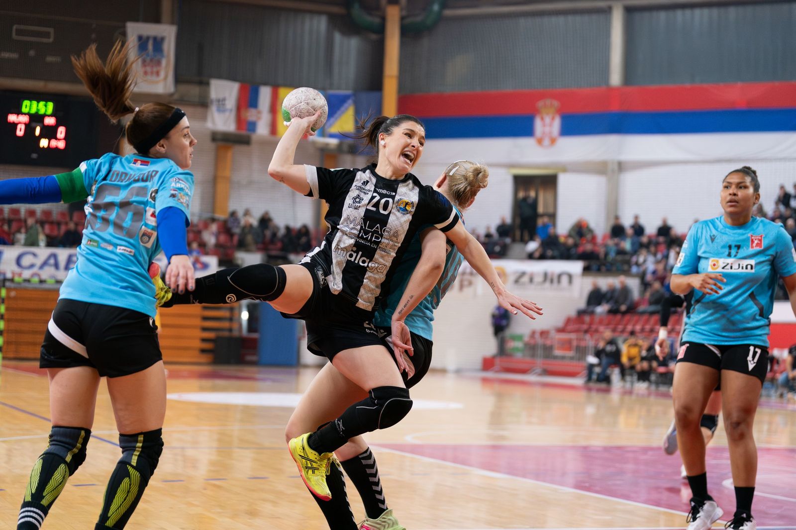 Las fotos del ZORK Bor-Costa del Sol de la EHF Cup