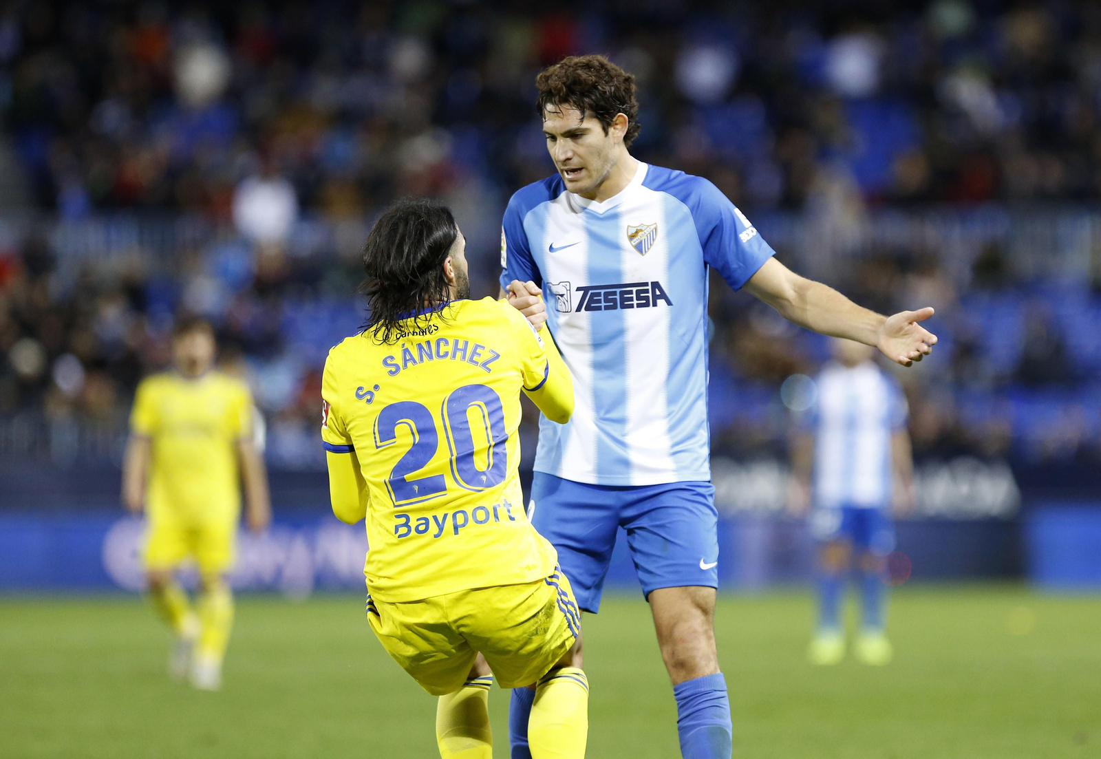 Las mejores imágenes del Málaga CF - Cádiz