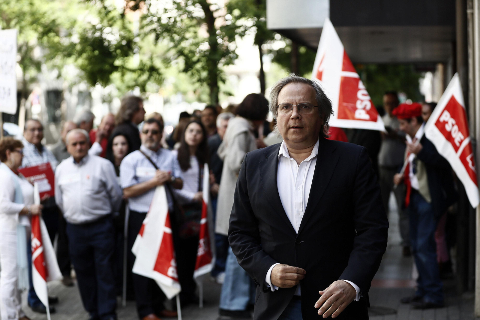 El debate de los candidatos socialistas a las primarias, en imágenes