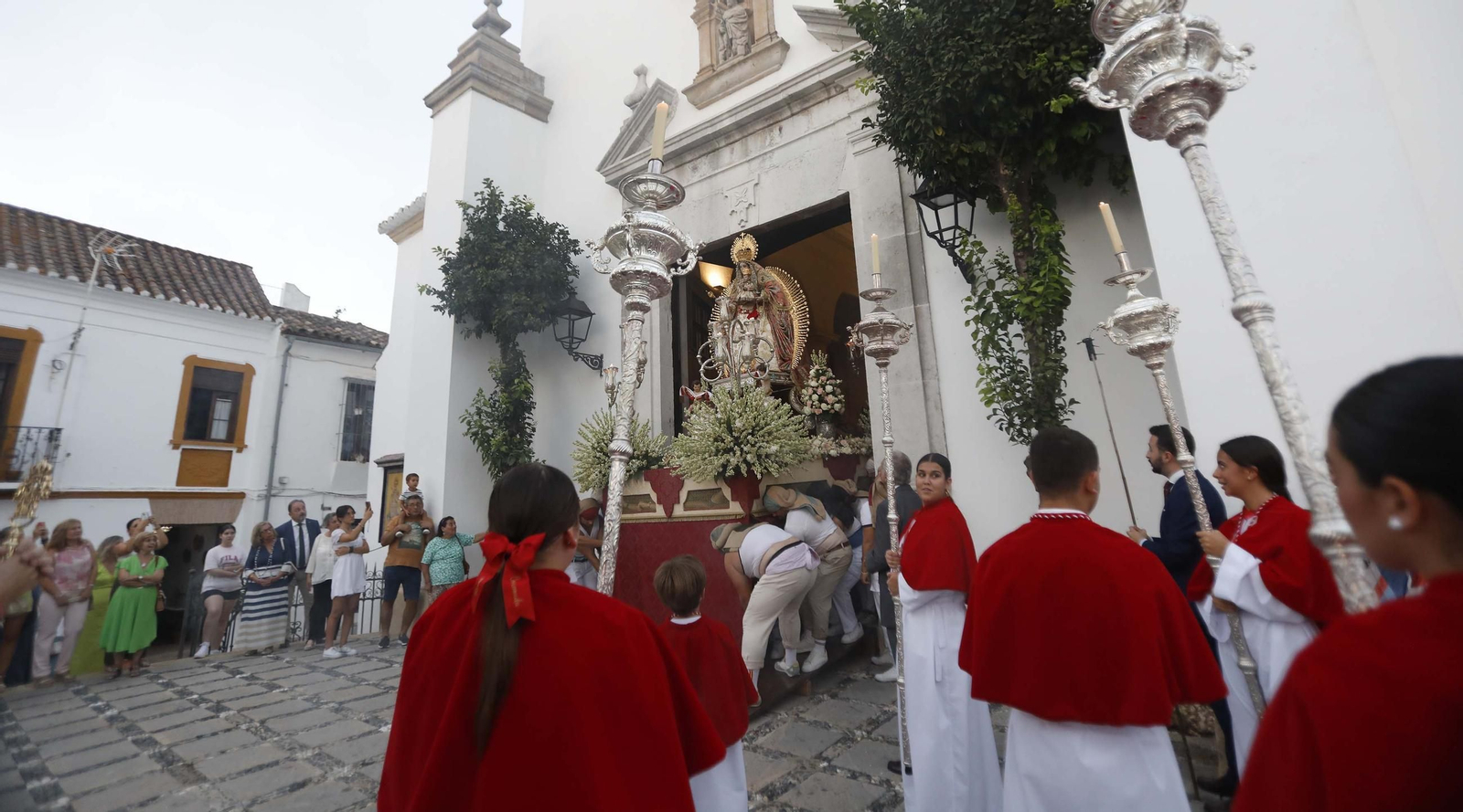 Las fotos de la procesión de Santa María Coronada en San Roque