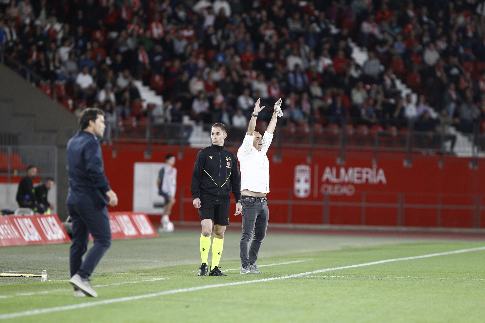 El partido U.D. Almería-Deportivo de La Coruña, en imágenes