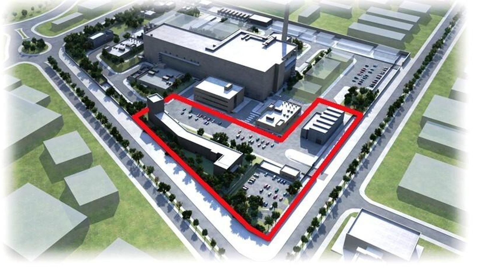 Recreación de la planta