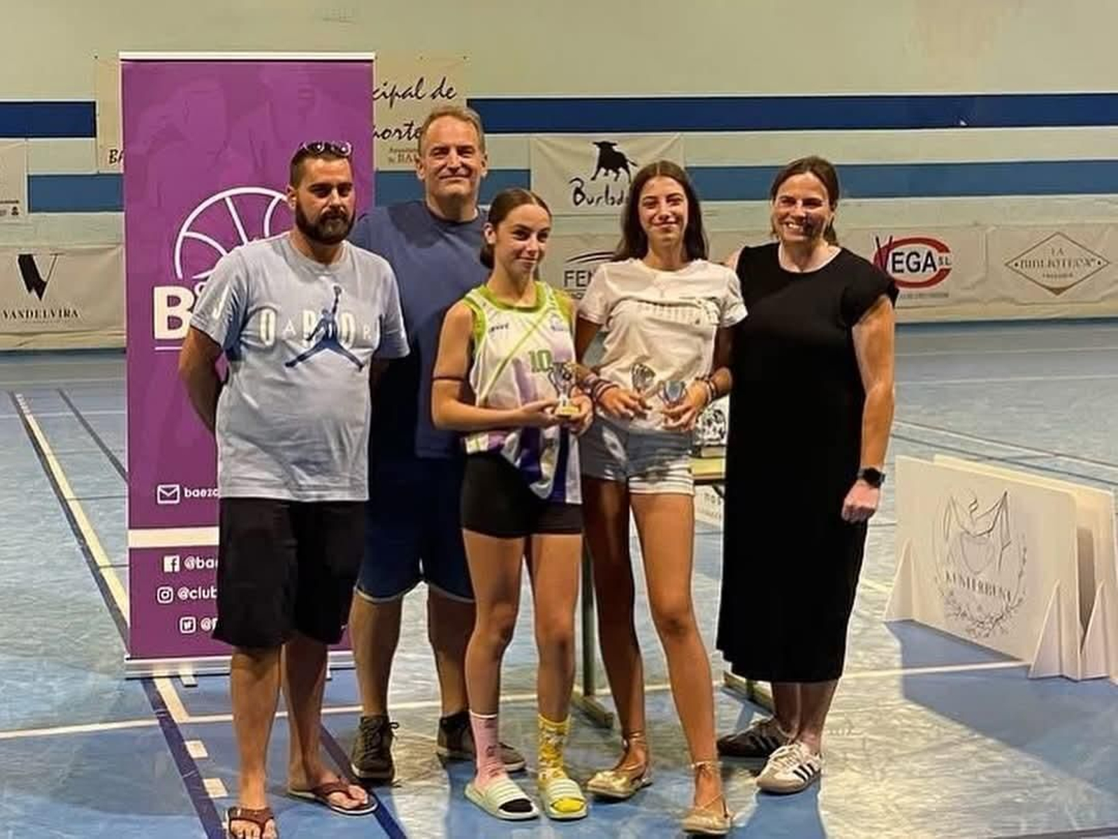 Las actividades deportivas del Pórtico de Feria de Baeza, en imágenes