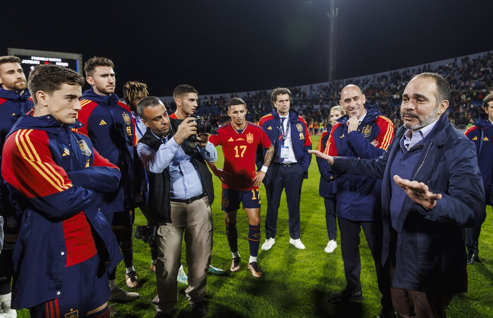 Las imágenes del Jordania - España previo al Mundial de Qatar