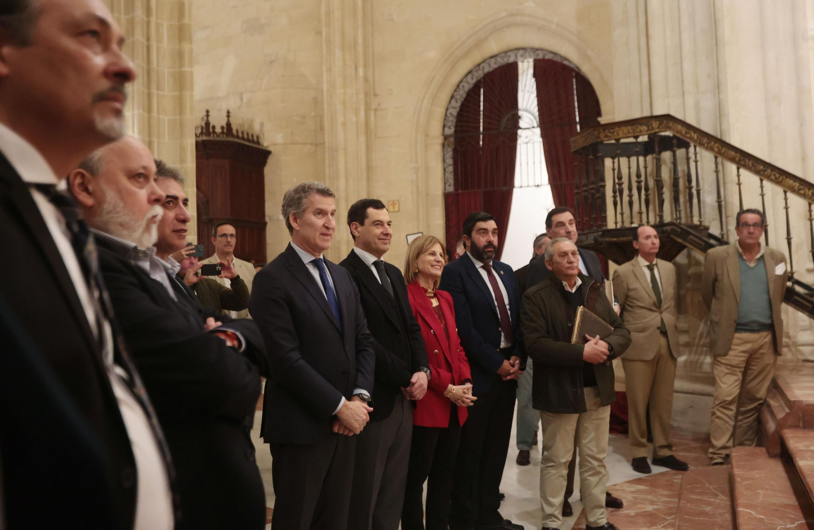 Feijóo de visita en Jerez